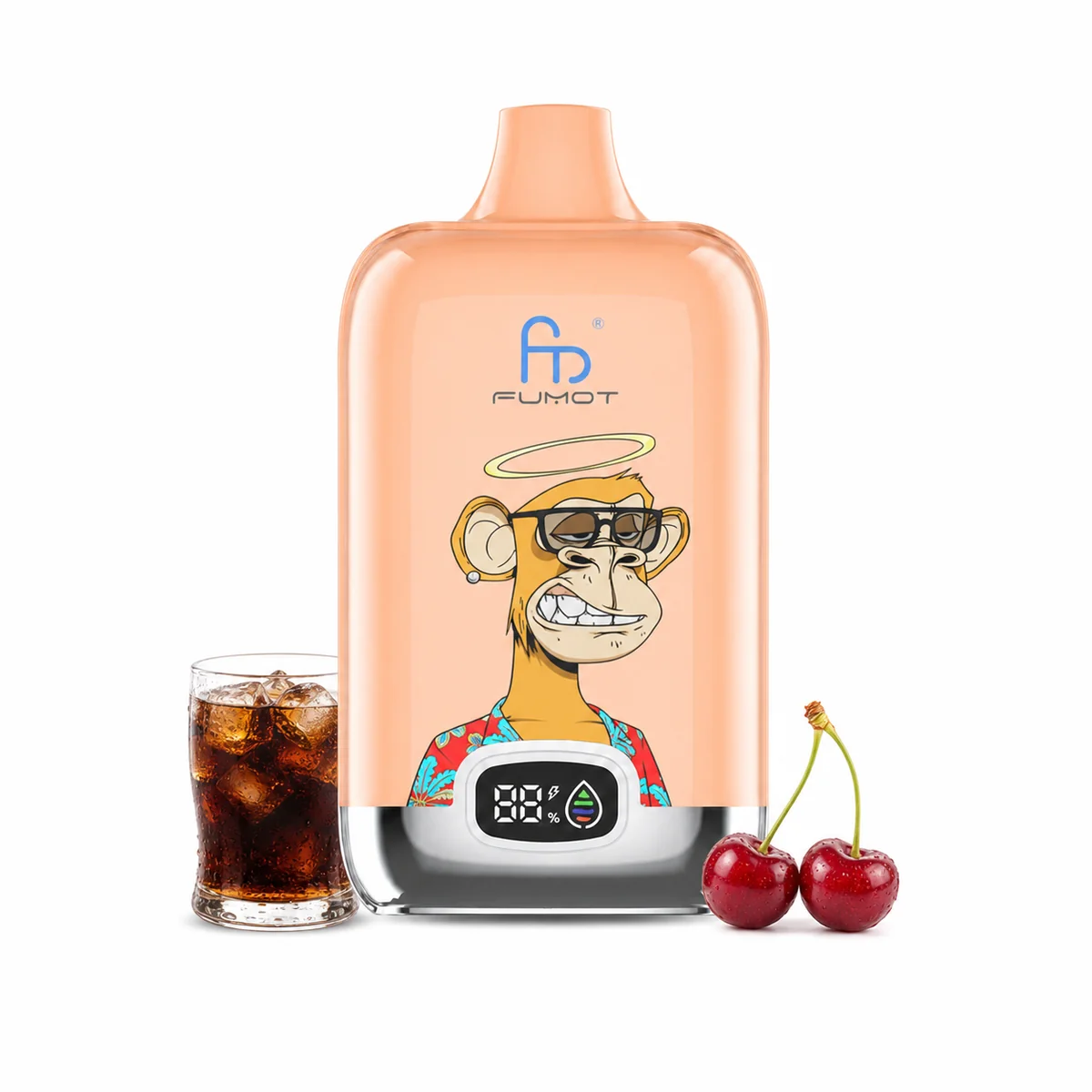 Fumot Digital Box 12000 Cherry Cola – Einweg-Vape, Produktansicht