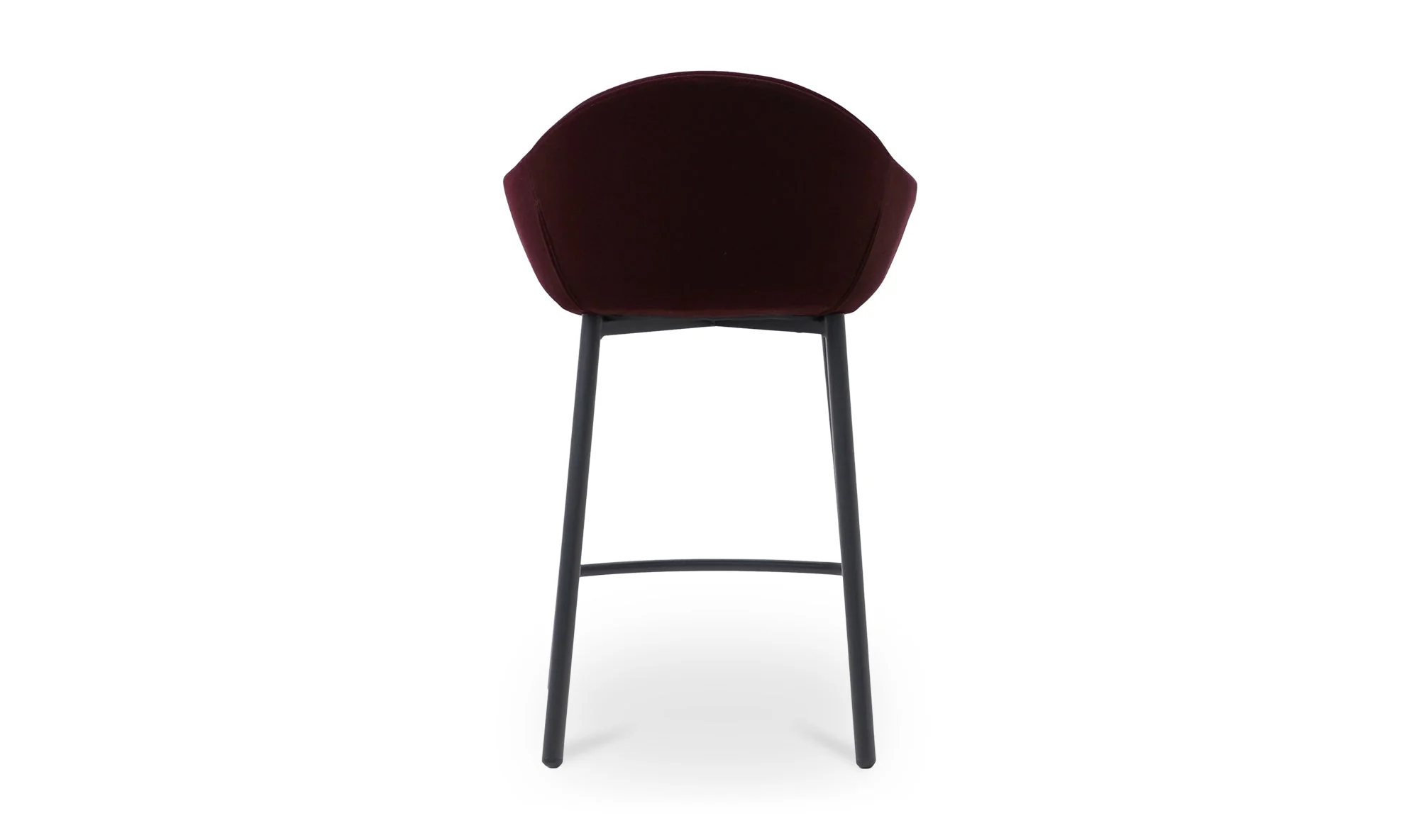 Emily Counter Stool Wine Velvet