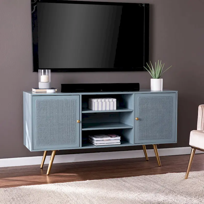 SEI Furniture Ainsworth Transitional Media TV Stand for TV's up to 56