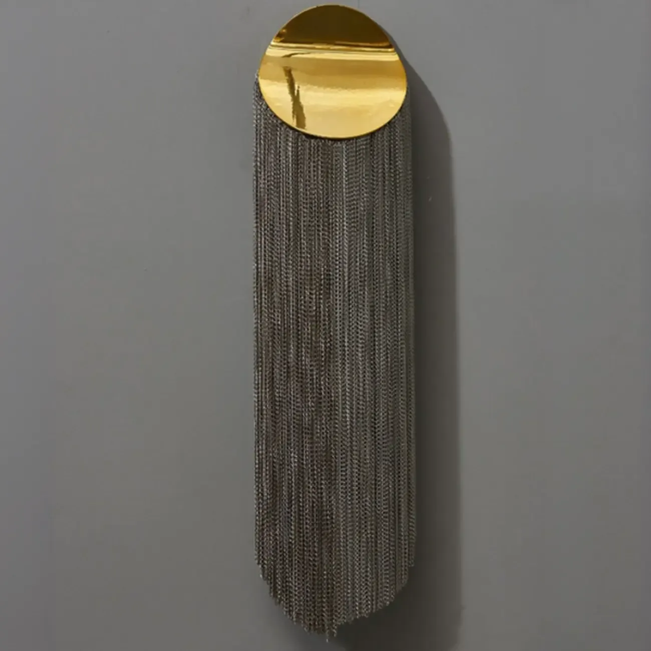 Luxury Metal Wall Light with Ambient Aluminium Shade