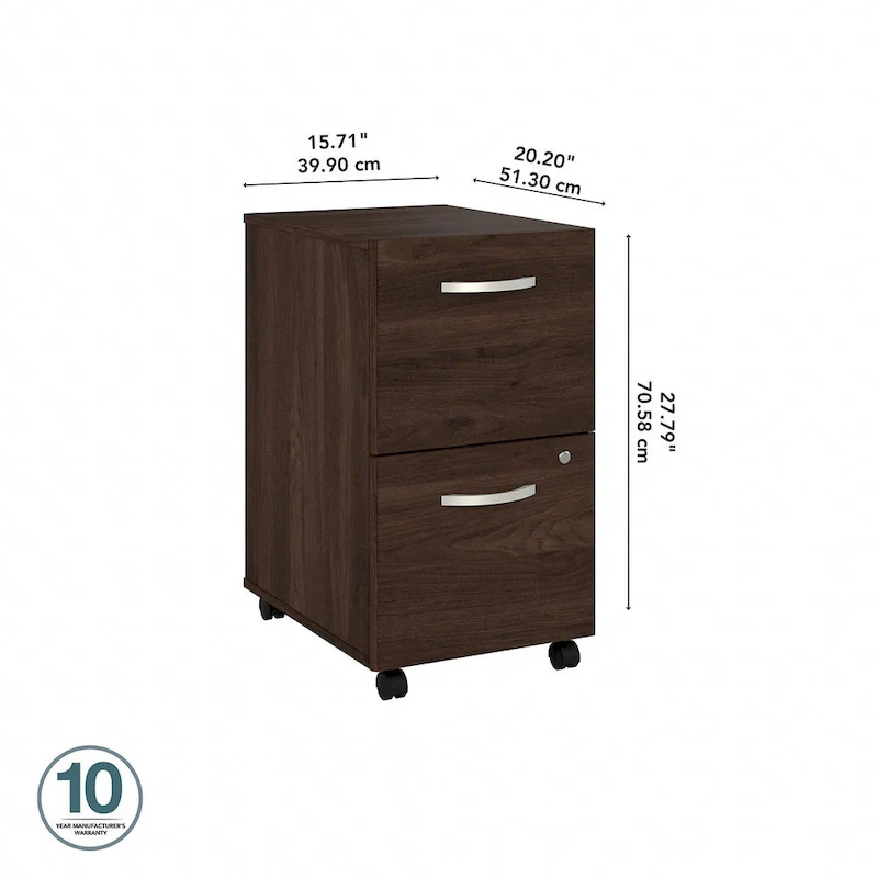 Studio C 2-drawer Mobile File Cabinet by Bush Business Furniture