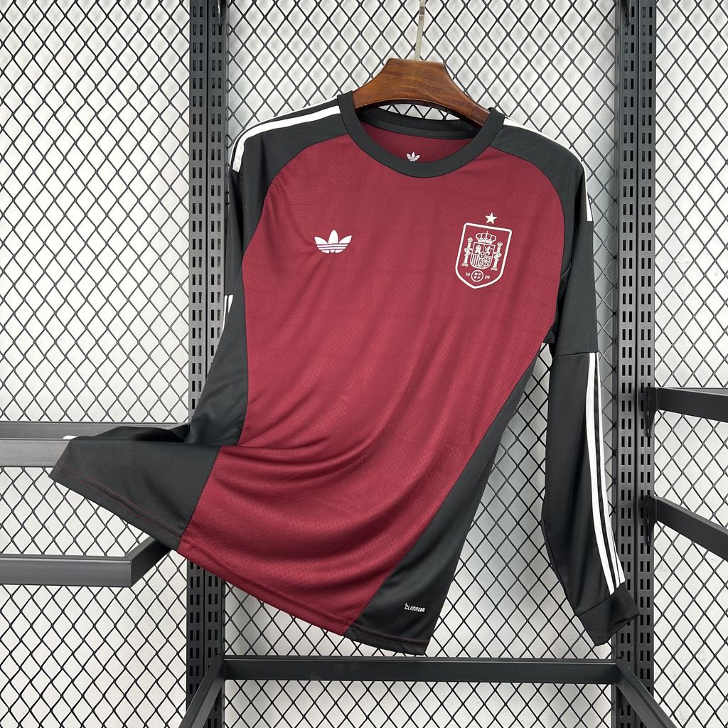 Maillot Espagne manches longues Coupe du monde 2026 gardien