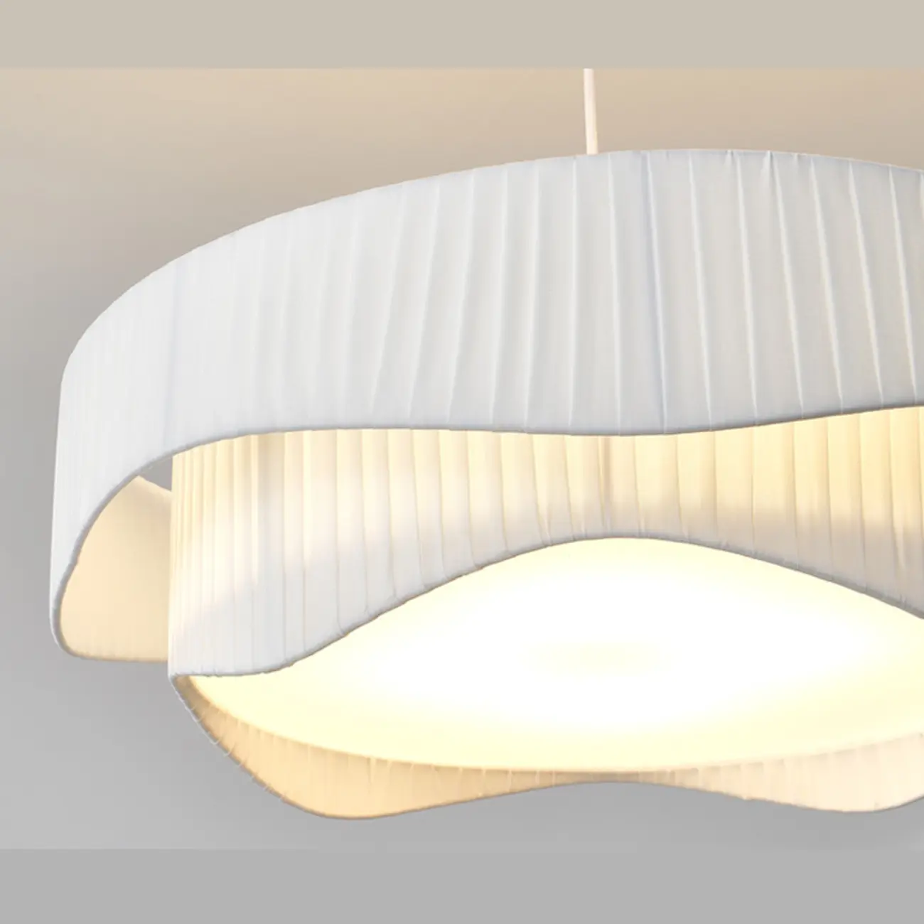 Modern Elegant 4-Light LED Chandelier with Irregular Design