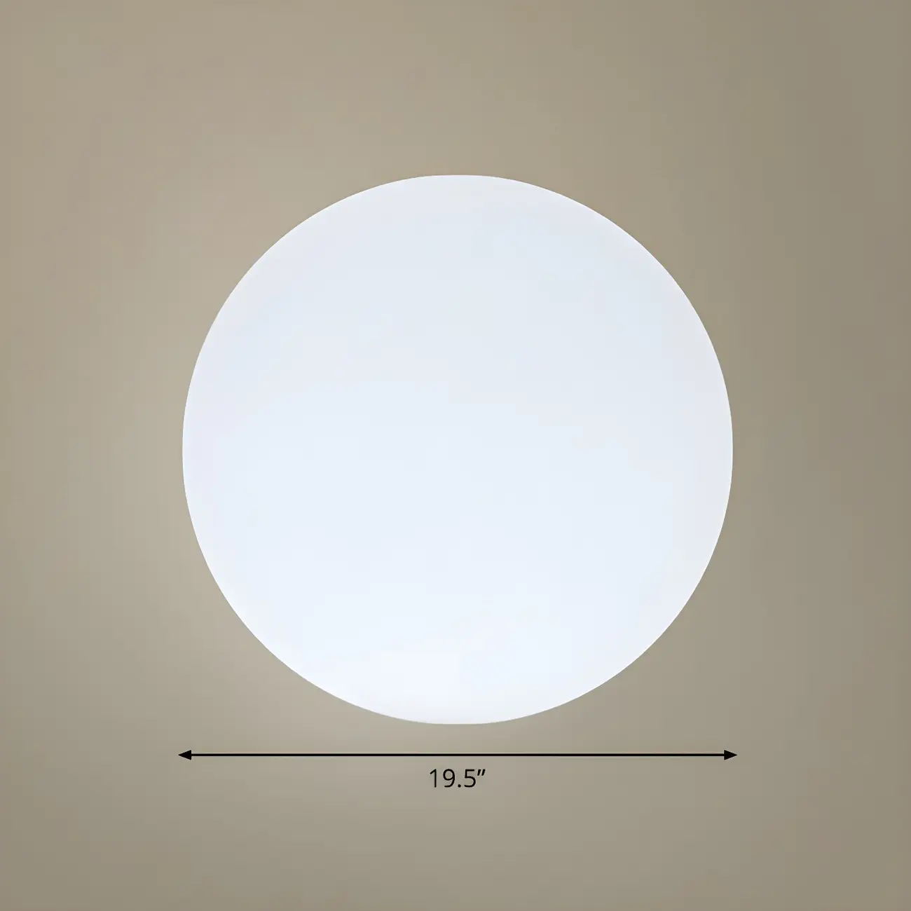 Modern Sphere Rechargeable Plastic Landscape Lighting