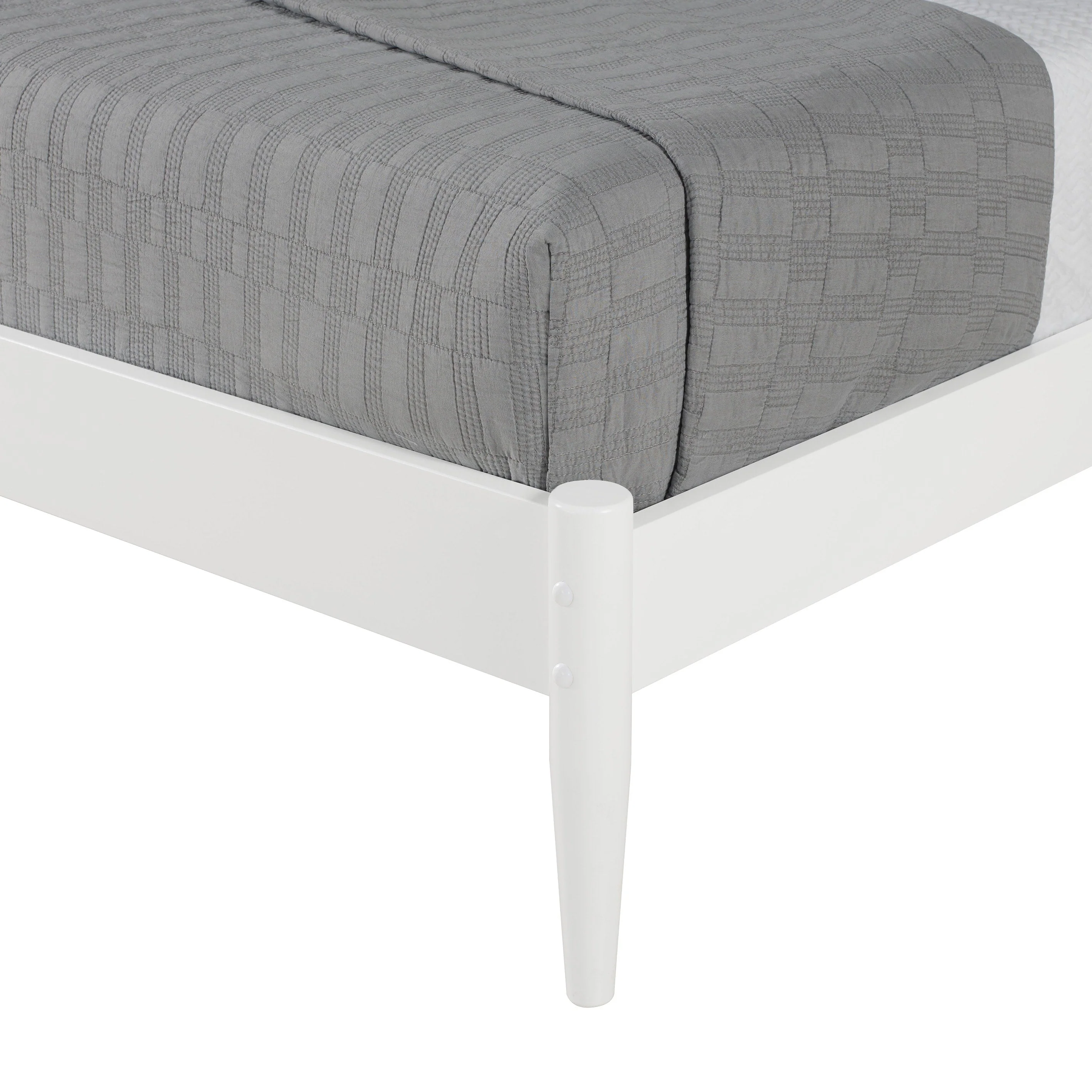 Mid-Century Panel Bed