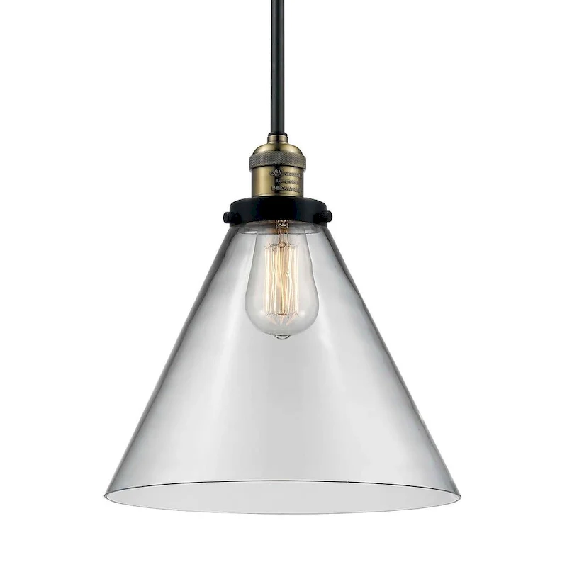 Innovations Lighting X-Large Cone Single Light 12  Wide Pendant with