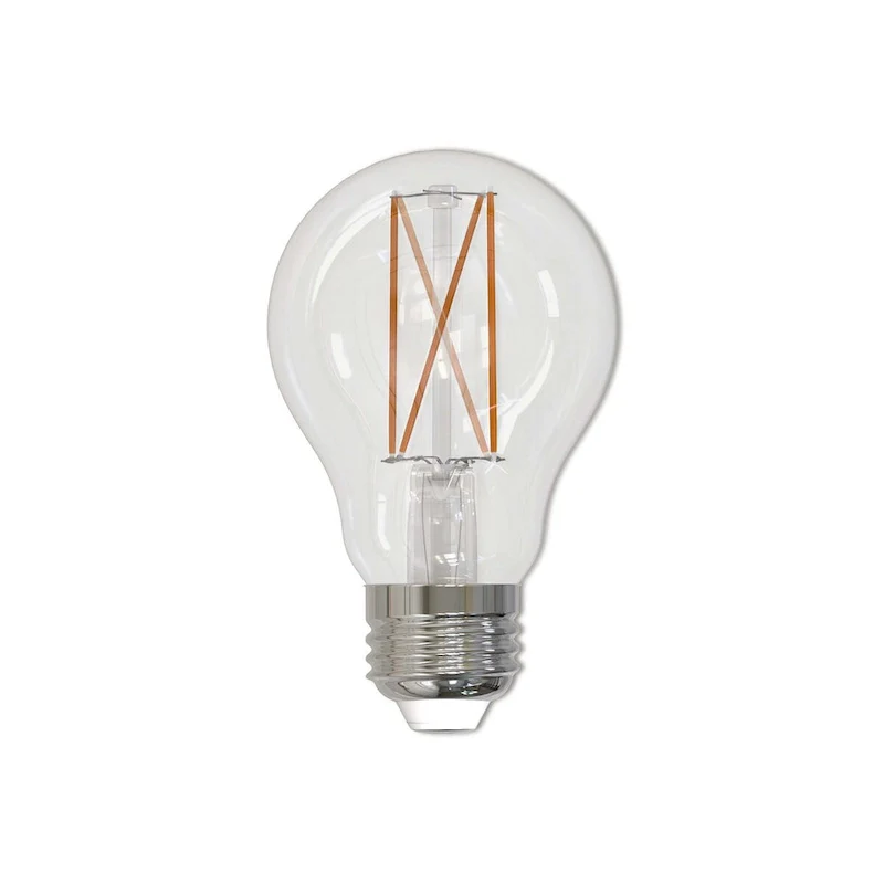 Bulbrite LED Filament Pack of (4) 14 Watt Dimmable A19 Light Bulb with Clear Glass Finish and Medium (E26) Base