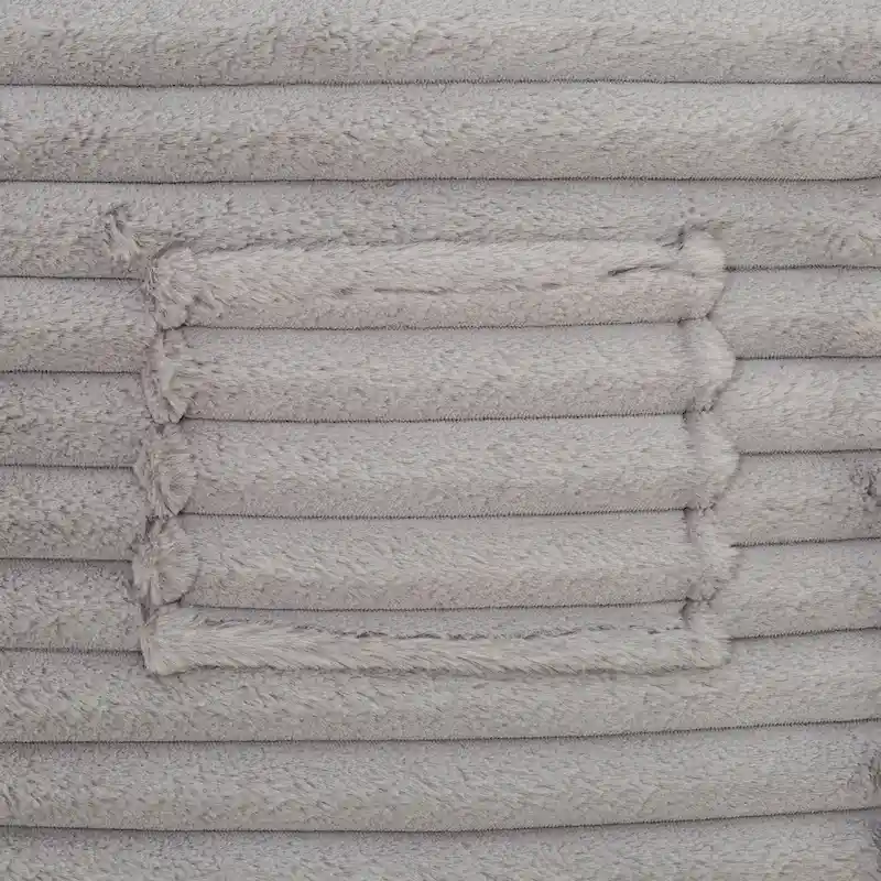 Sealy Kade 6ft Faux Fur Foam Bean Bag