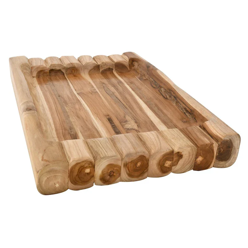 Double Teak Branch Board