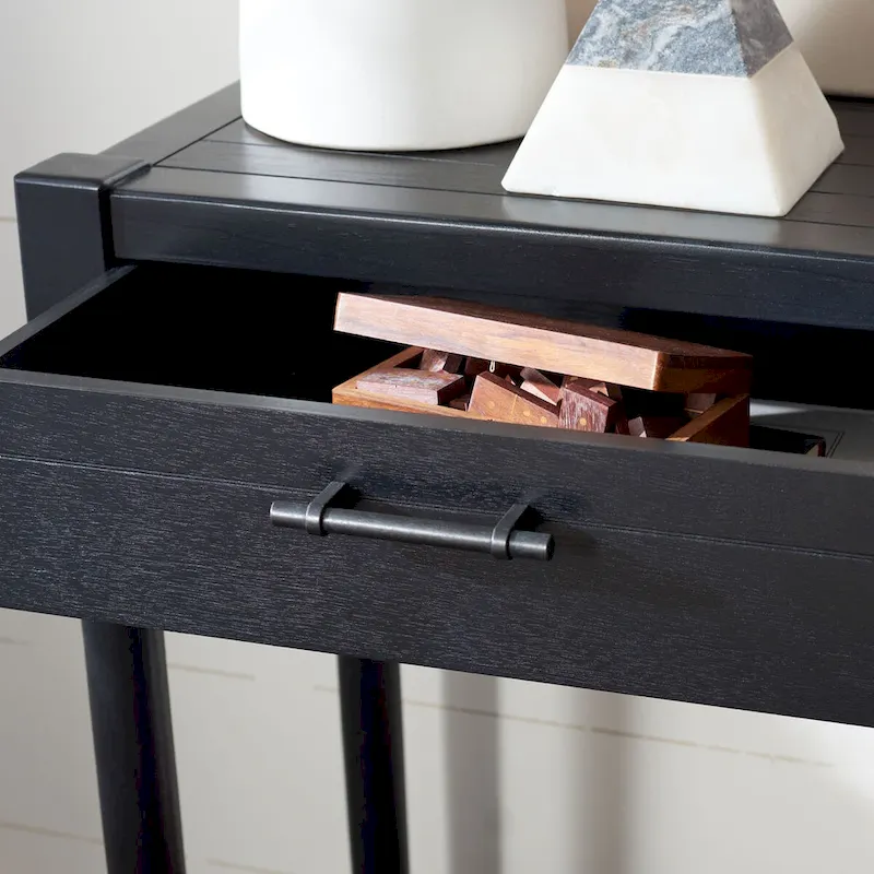 SAFAVIEH Phillis 2-Drawer Console Table - 35.5 W x 13 L x 29.5 H - 36Wx13Dx30H