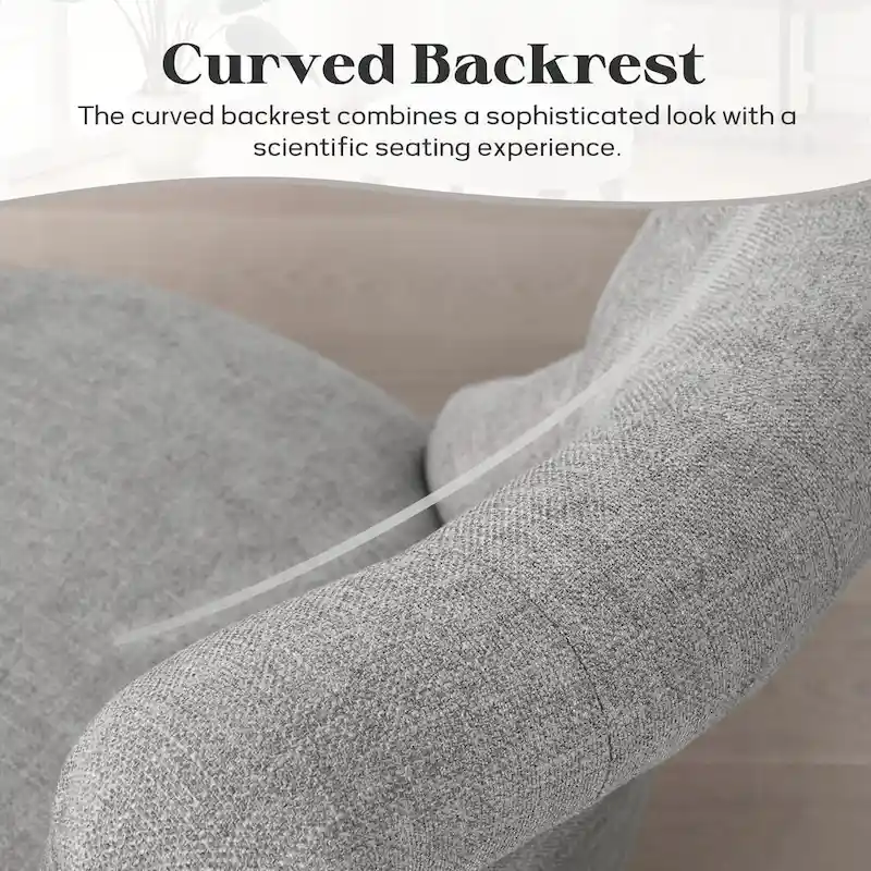 Tufted Upholstered Accent Chairs Set of 2