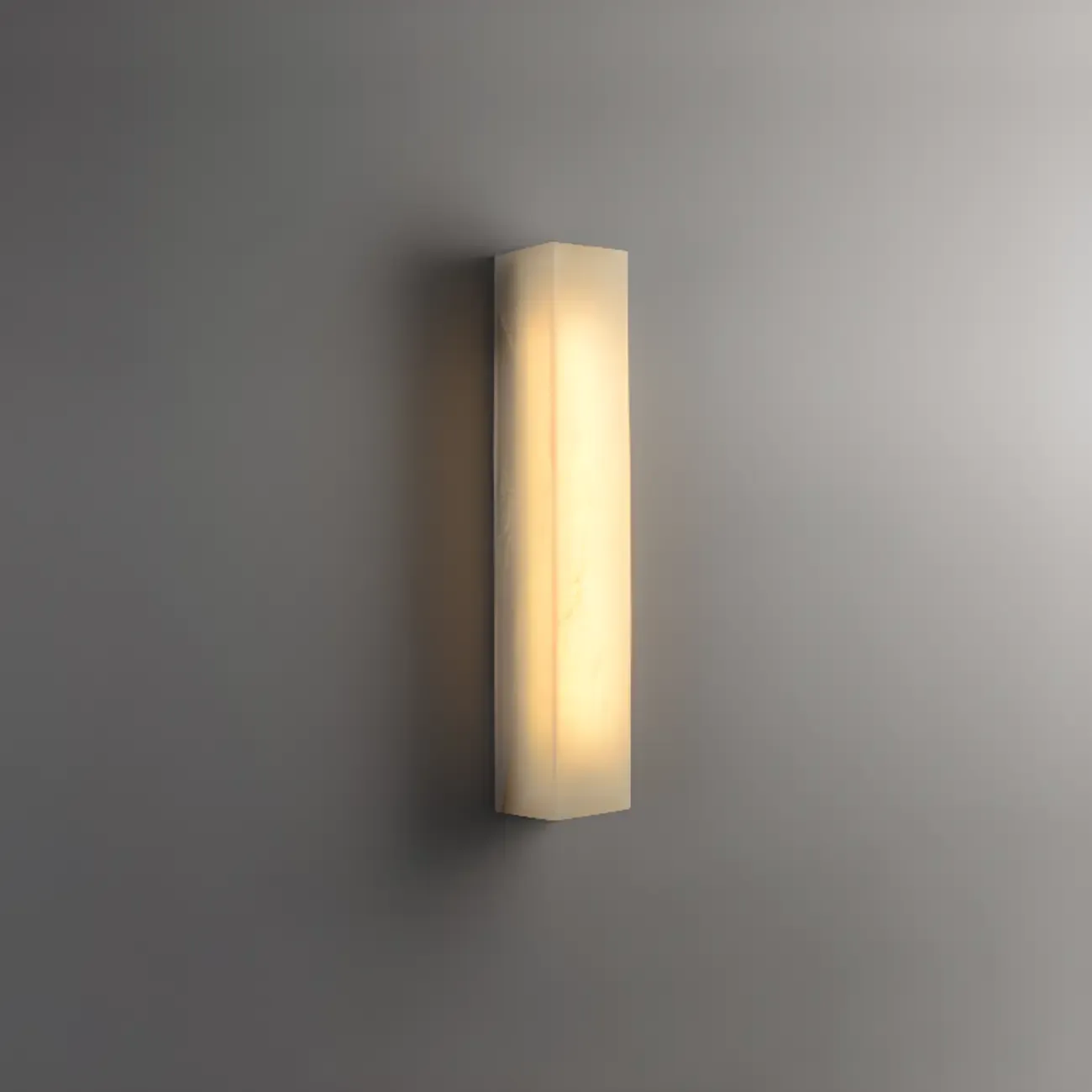 Rectangular Warm Glow Resin Kitchen Island Pendant Light