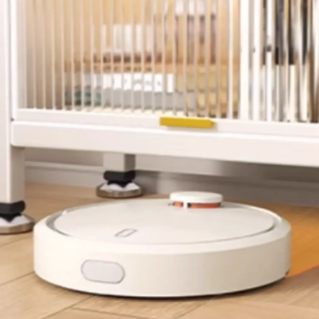 Flip-up Cover Modern Closed Back Metal 5-Shelf Bookcase