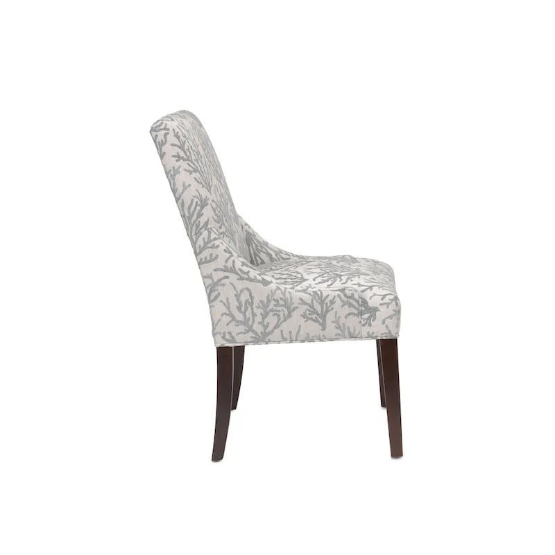 Marie Transitional Slope Arm Dining Room Chair