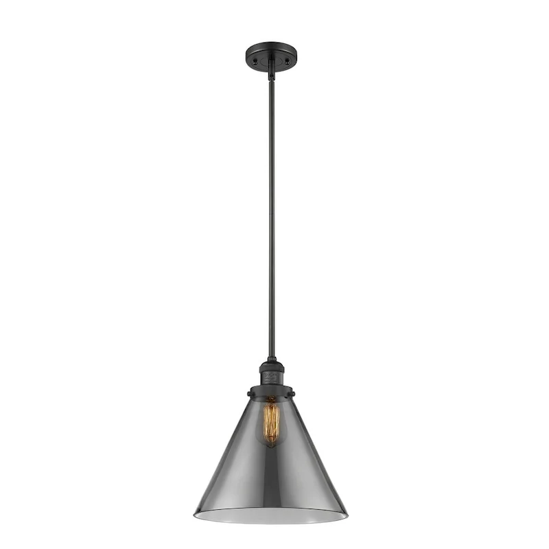 Innovations Lighting X-Large Cone Single Light 12  Wide Pendant with