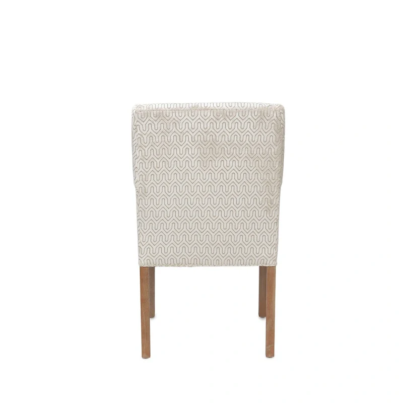 Marie Transitional Slope Arm Dining Room Chair