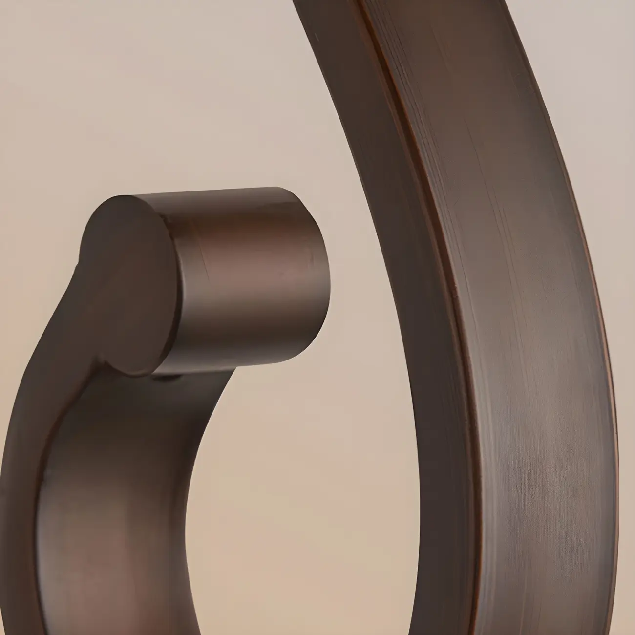 Modern Metal LED Wall Sconce Fixture with Glass Shade