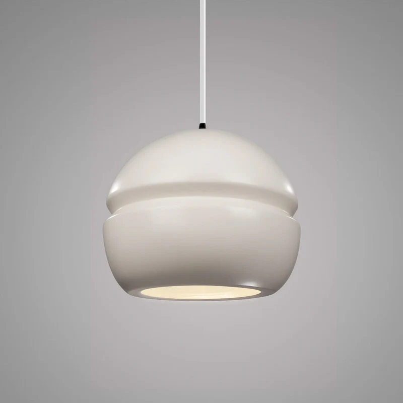 Carson Carrington Sallebacka Sphere 1-light Matte Black Small Pendant - Matte Black, Matte White, White