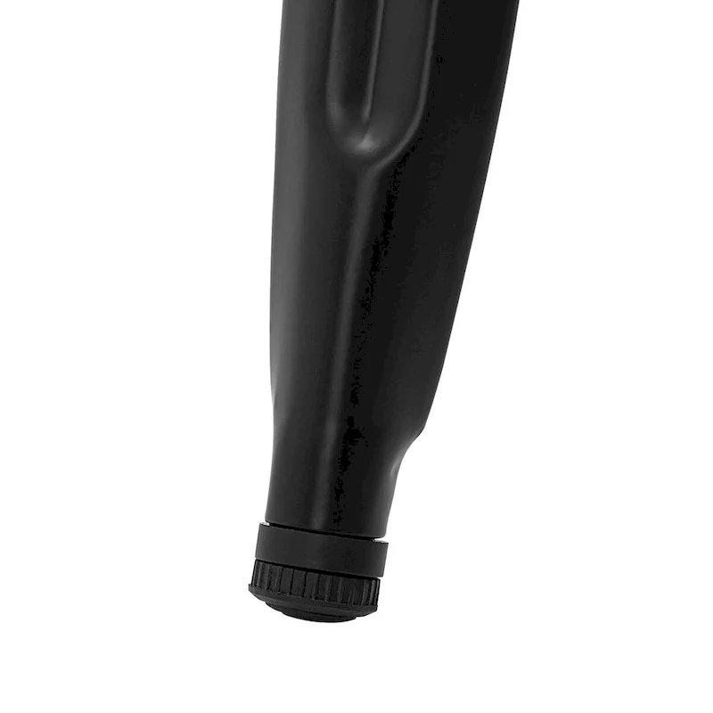 Glitzhome Farmhouse Industrial Rustic Steel Pub/Bar Table Wood Top