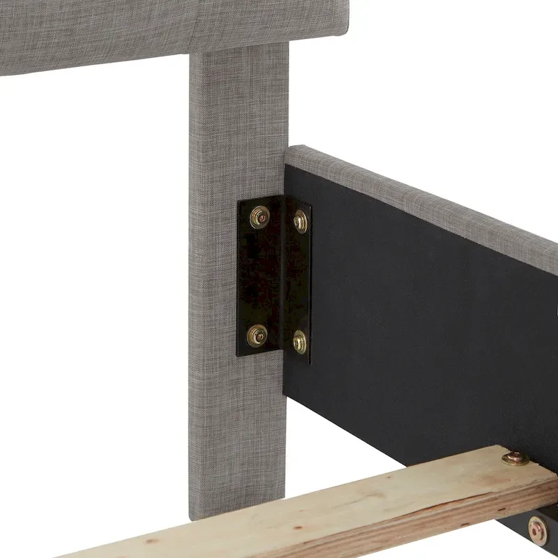 Ginny Adjustable Diamond-tufted Camel Back Bed by iNSPIRE Q Classic