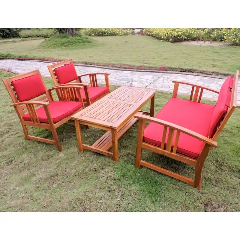Brisbane 4-Piece Patio Conversation Set