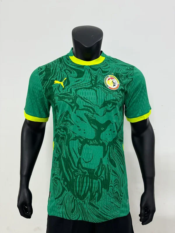 Maillot Sénégal Extérieur Vert CAN 2025