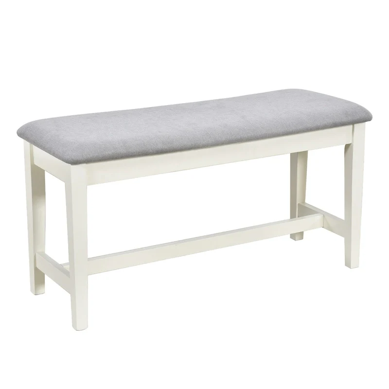 Merax Mid-Century 6-Piece Wood Dining Table Set