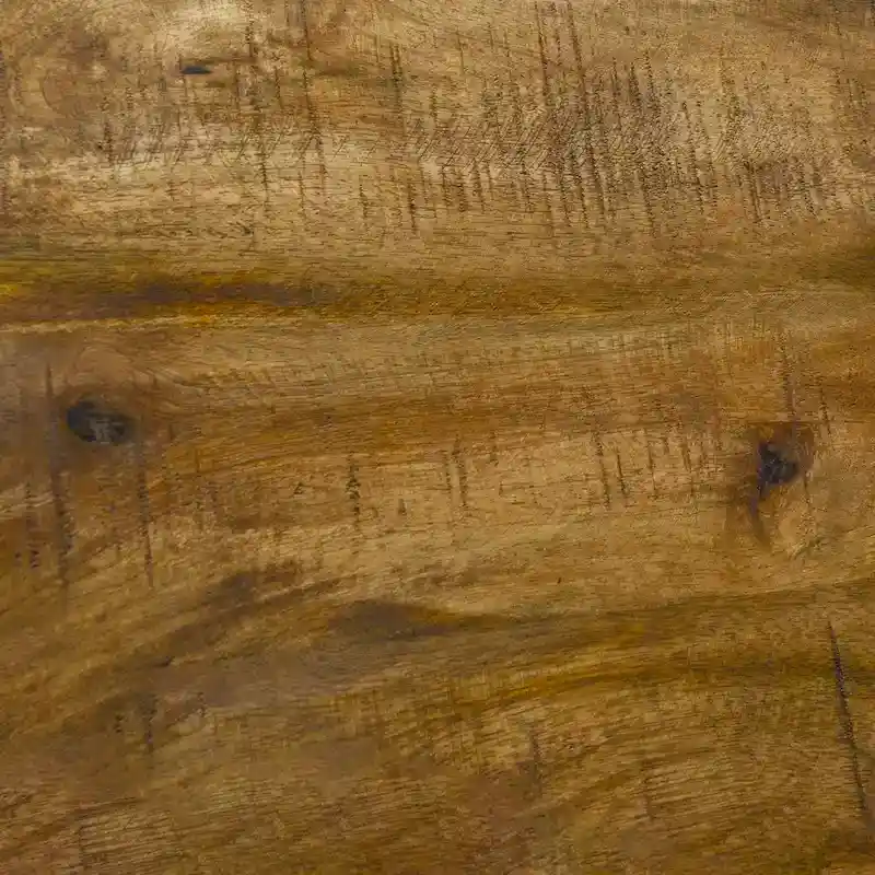 Carbon Loft Jarrell Wood and Iron Backless Stool