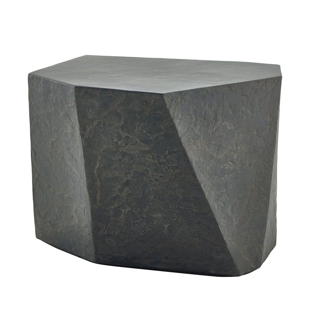 Parra Outdoor Side Table, Slate