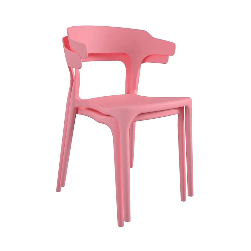 The Novogratz Poolside Felix Stackable Dining Chairs