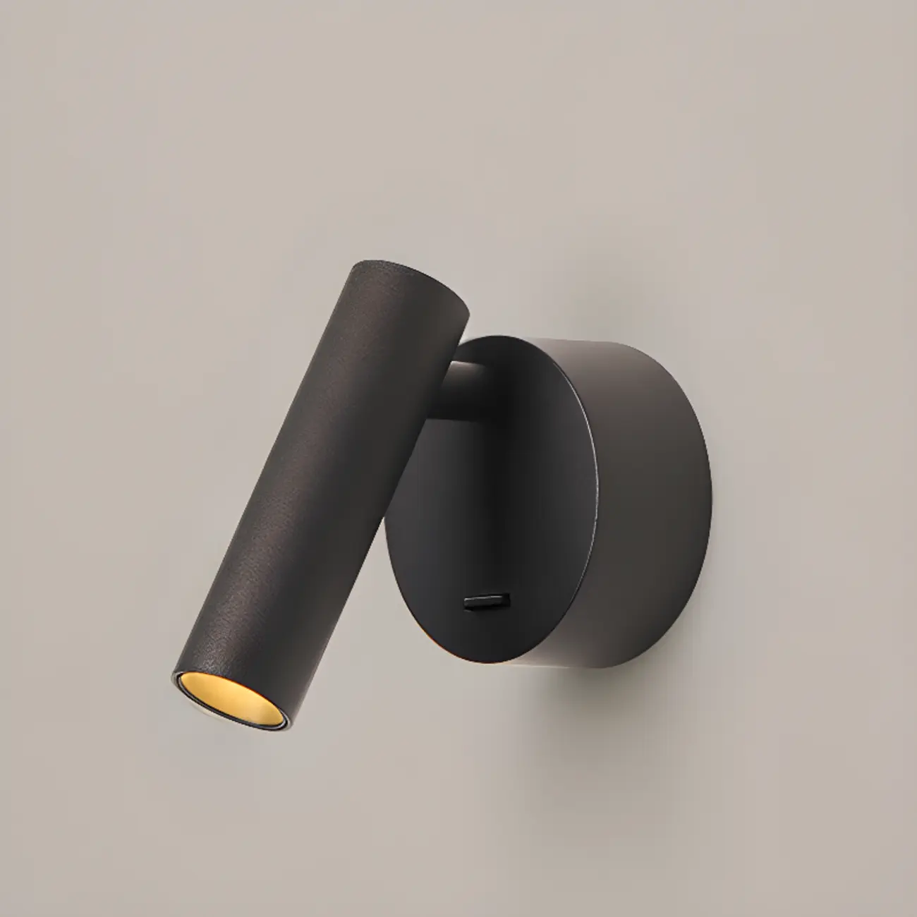 Sleek Adjustable Metal LED Wall Sconce with Acrylic Shade