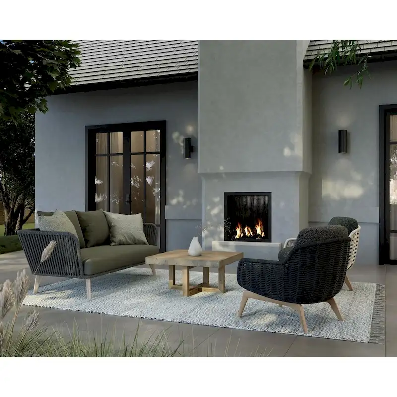 Cylinder Lens Collection Black 5-Inch Round Cylinder Cover - 0.83  x 5  x 5