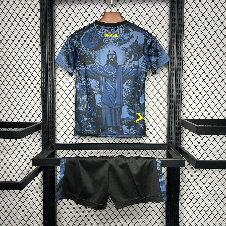Kits enfant Brésil x Jesus Christ Domicile Junior Enfant 2024-2025