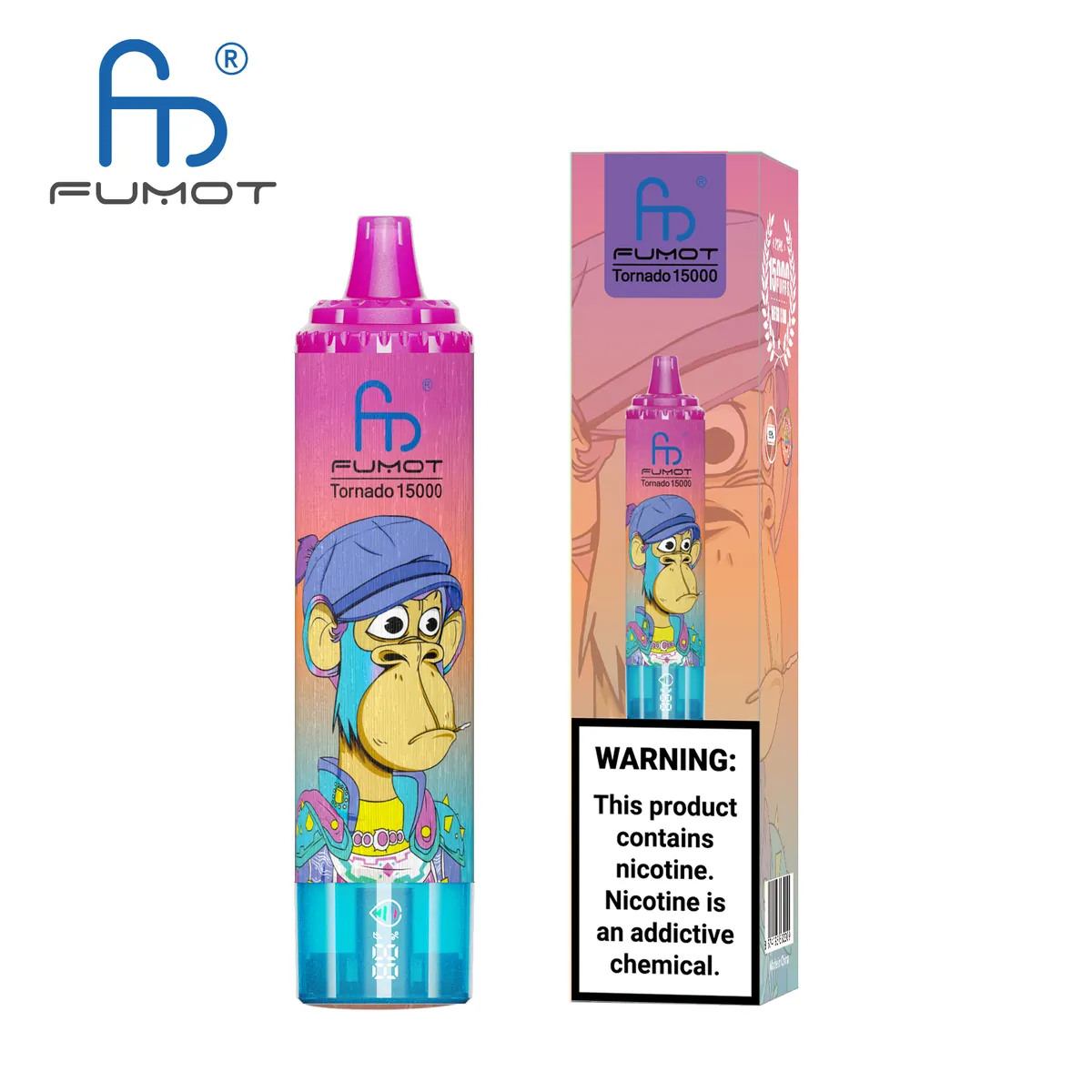 Fumot Tornado 15000 Pink Lemonade – Einweg-Vape mit Einzelverpackung