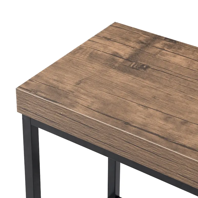 Kitchen Island Set with Drop Leaf and 2 Seatings