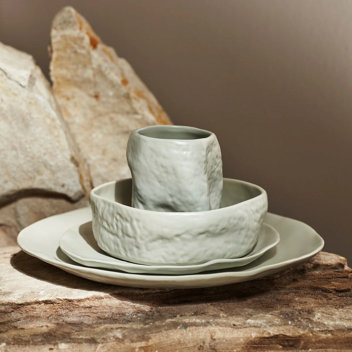 Stone by Mercer Project ATIK Stoneware Dinnerware Set