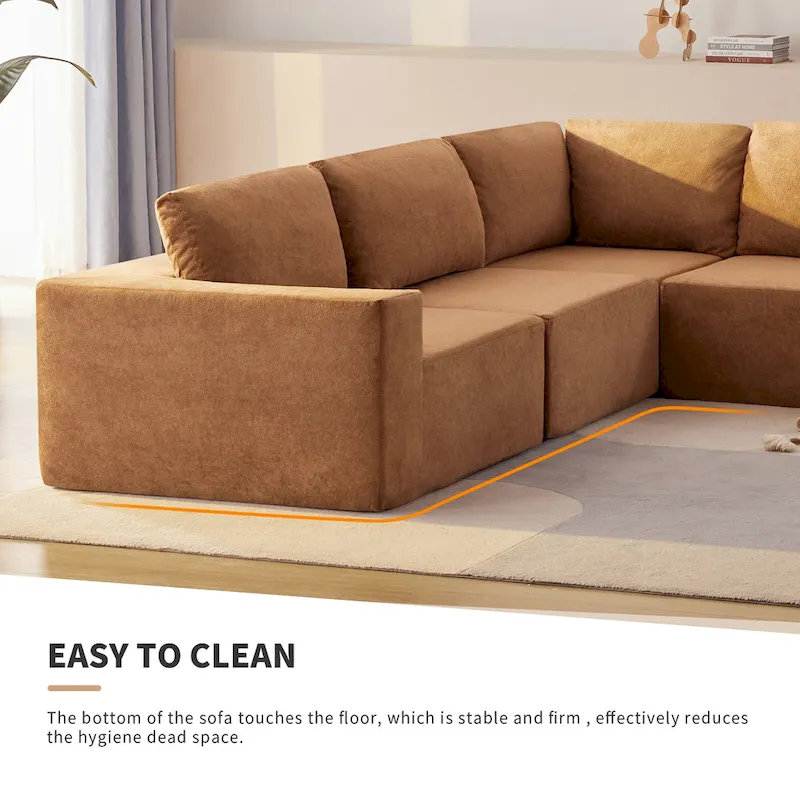 Modular L Shaped Sectional Sofa