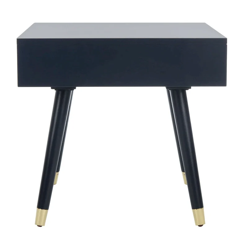 SAFAVIEH Sunny Mid-Century Gold Cap End Table - 24 x 24 x 22.3 - 24Wx24Dx22H