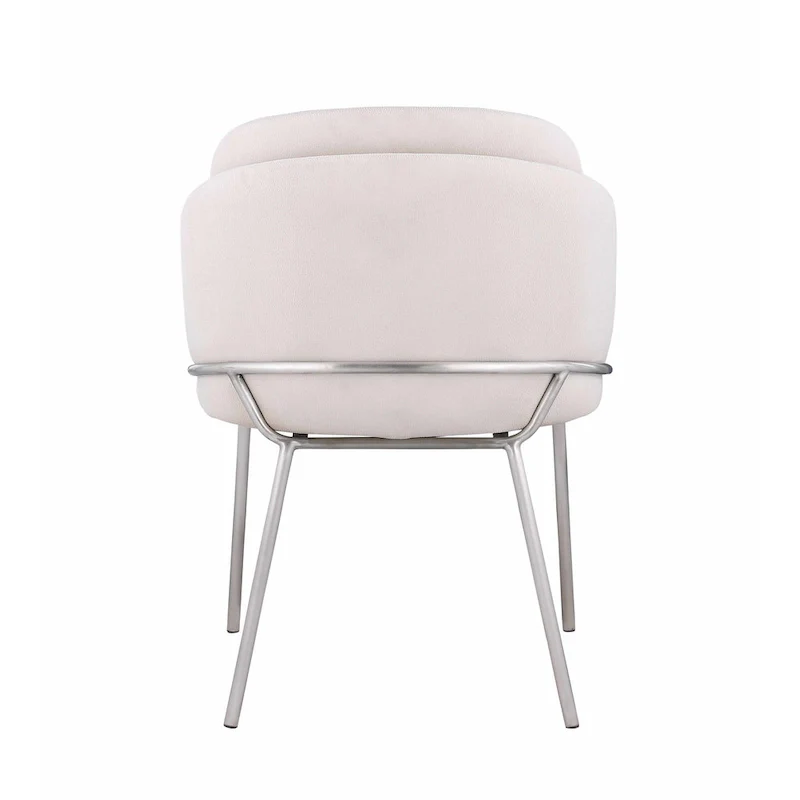 Somette Lacey Curved Back Side Chair, Set of 2