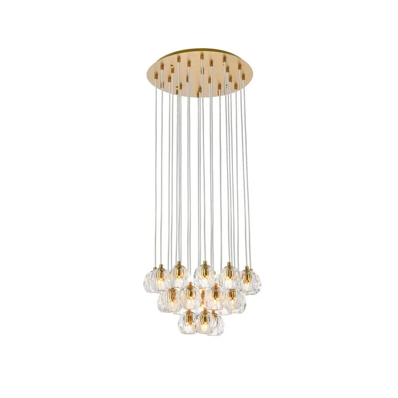 Ella 19-Inch 24-Lights Pendant - N/A