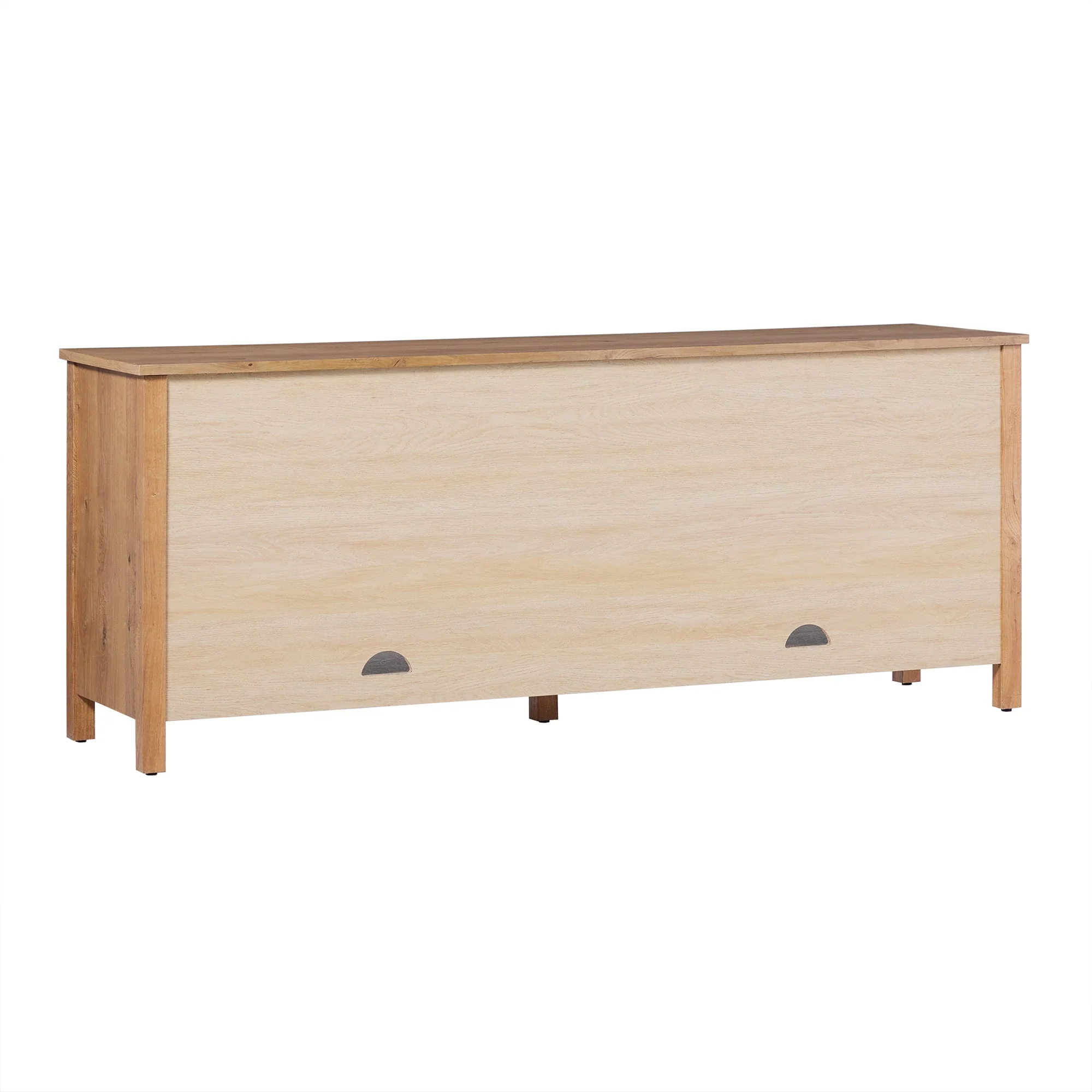 Harlow Traditional Easy Assembly Glass Door 70¡± Sideboard/TV Stand