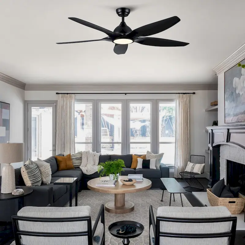 60  Ceiling Fan Light with Remote Control