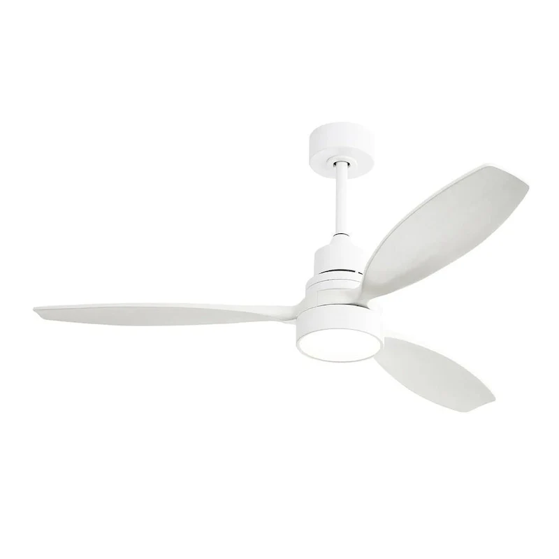 52  Low Profile Ceiling Fan with Light and Remote Control