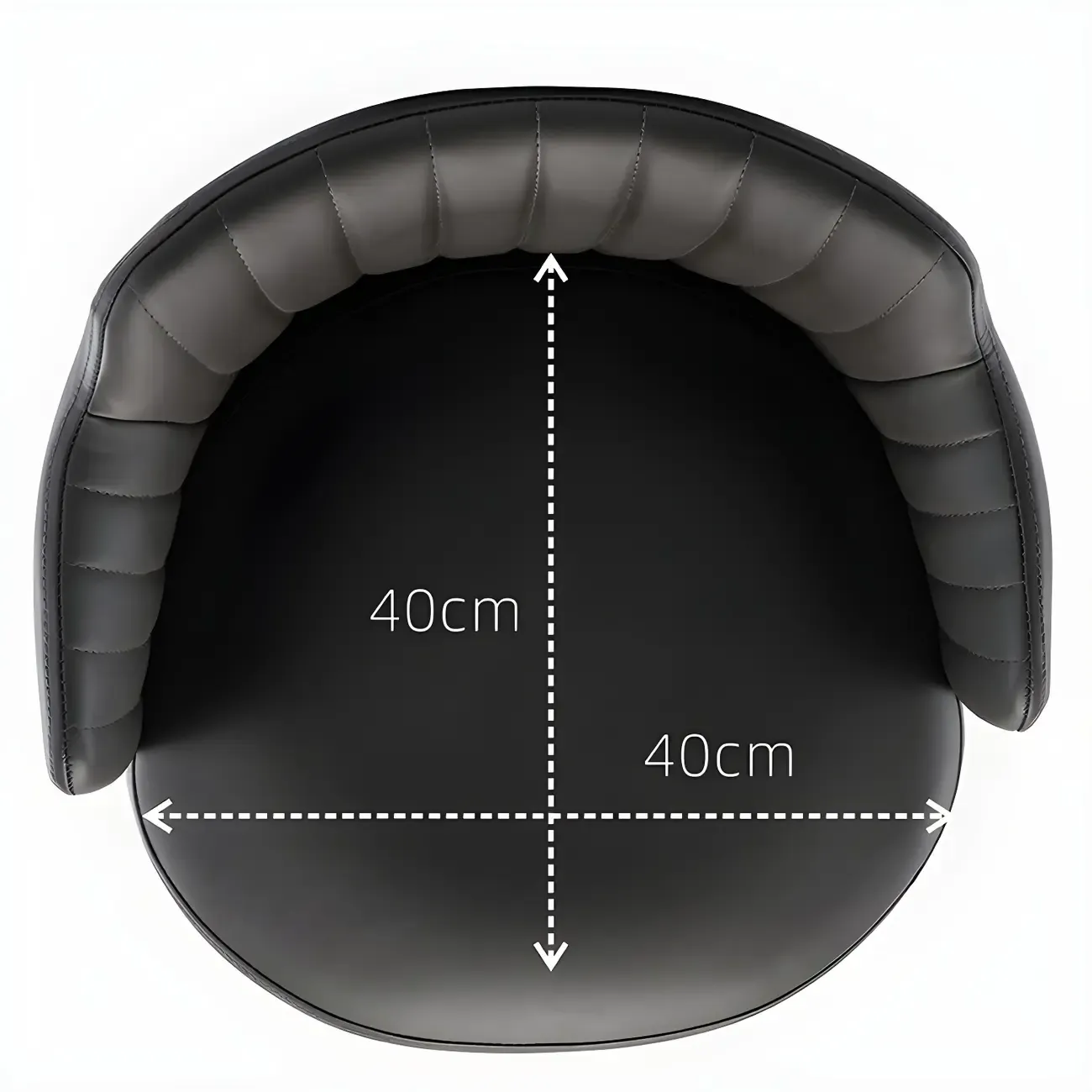 Modern Leather Armrests Swivel Adjustable Bar Stool