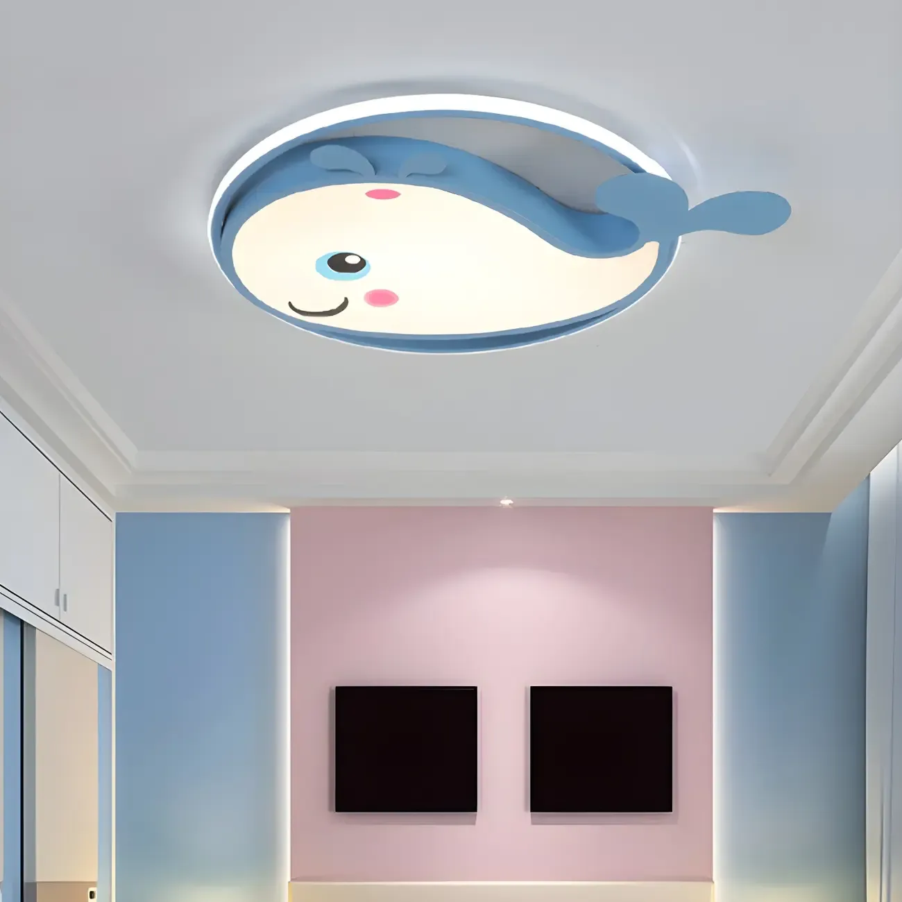 Cartoon Kids Room Flush Mount LED Ceiling Light