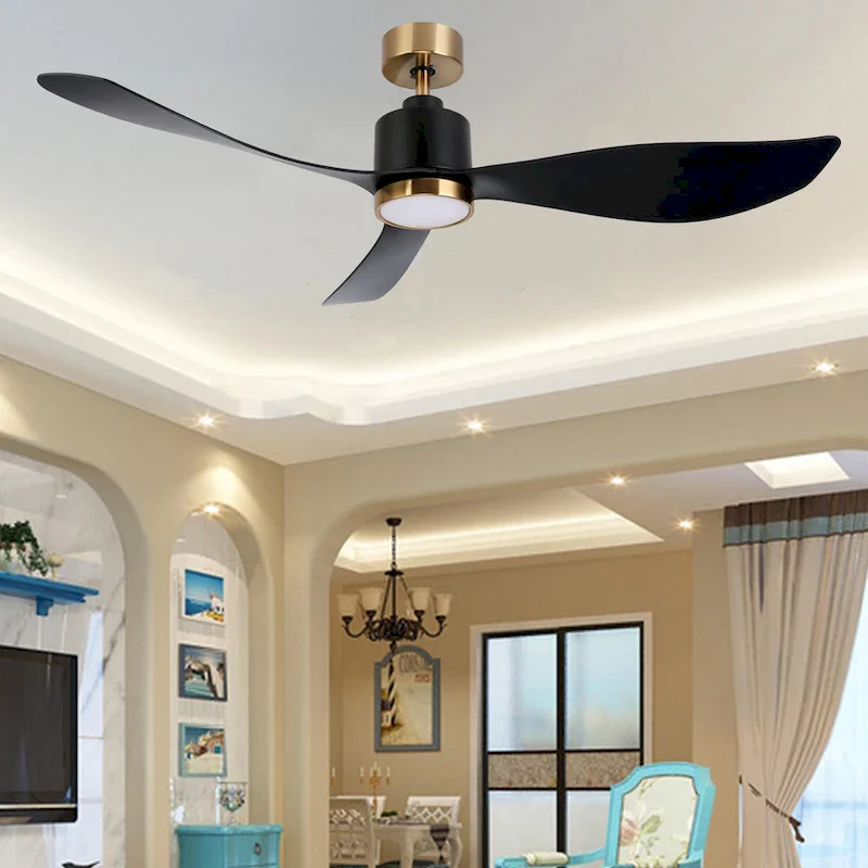 OVIOS Elegant 52-inch 2-in-1 Ceiling Fan Light with Remote Control