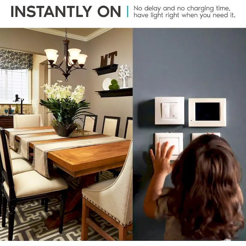 Luxrite A19 LED Light Bulb 60W Equivalent, Dimmable, 800 Lumens, Enclosed Fixture Rated, Energy Star, E26 Base (6 Pack)