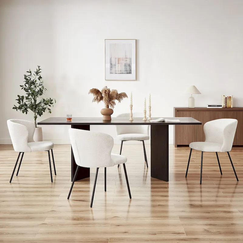 Modern Dining Chairs, Set of 2