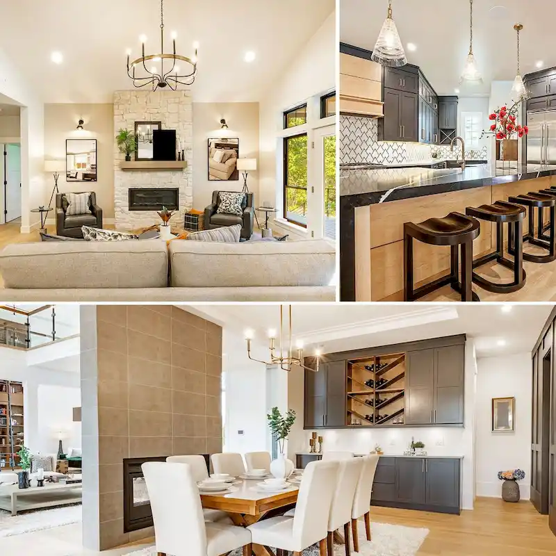 Luxrite E12 Candelabra LED Light Bulbs 60 Watt Equivalent, 2700K Warm White, Enclosed Fixture Rated, Dimmable...