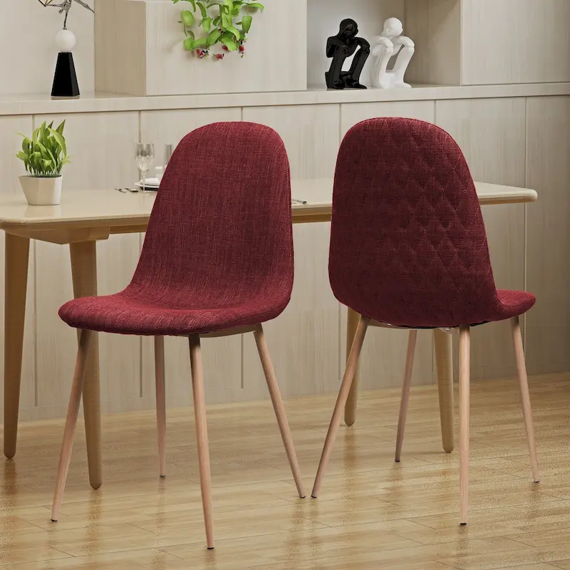 Caden Mid-century Dining Chairs (Set of 2) by Christopher Knight Home
